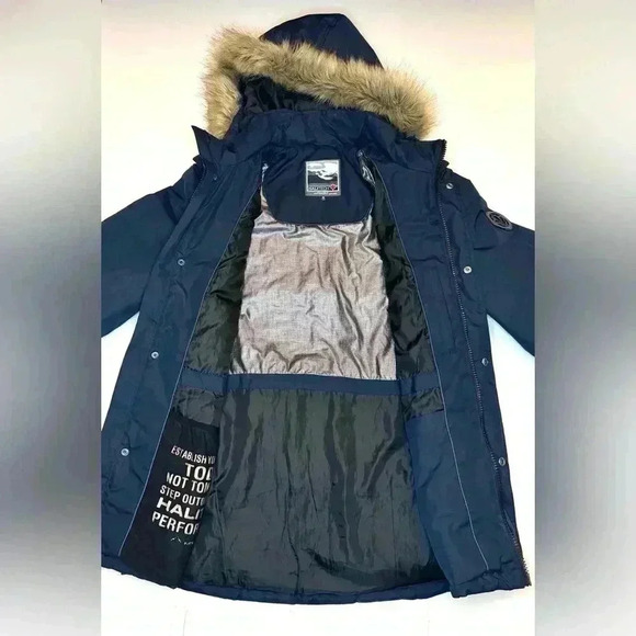 Halitech Men’s Hooded Winter Coat Size- M - Picture 7 of 10